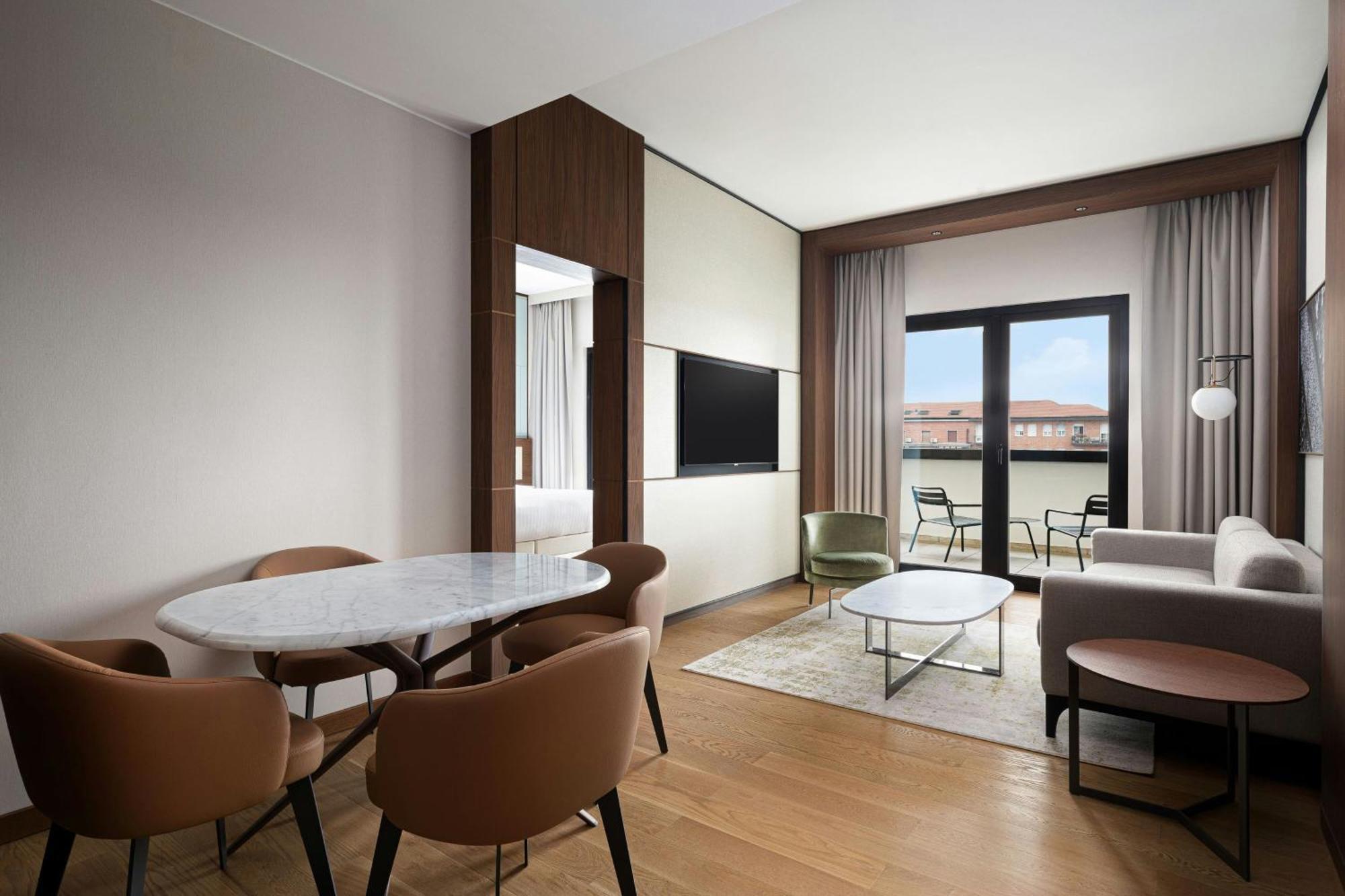 Milan Marriott Hotel Esterno foto